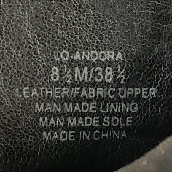 Louise et Cie Women's Size 8.5M Andora Black Leather Over The Knee Riding Boots - Picture 16 of 16